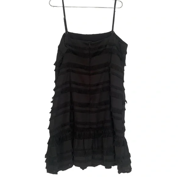 Princess Polly Black Molina Mini Dress Size 10 - Picture 9 of 13